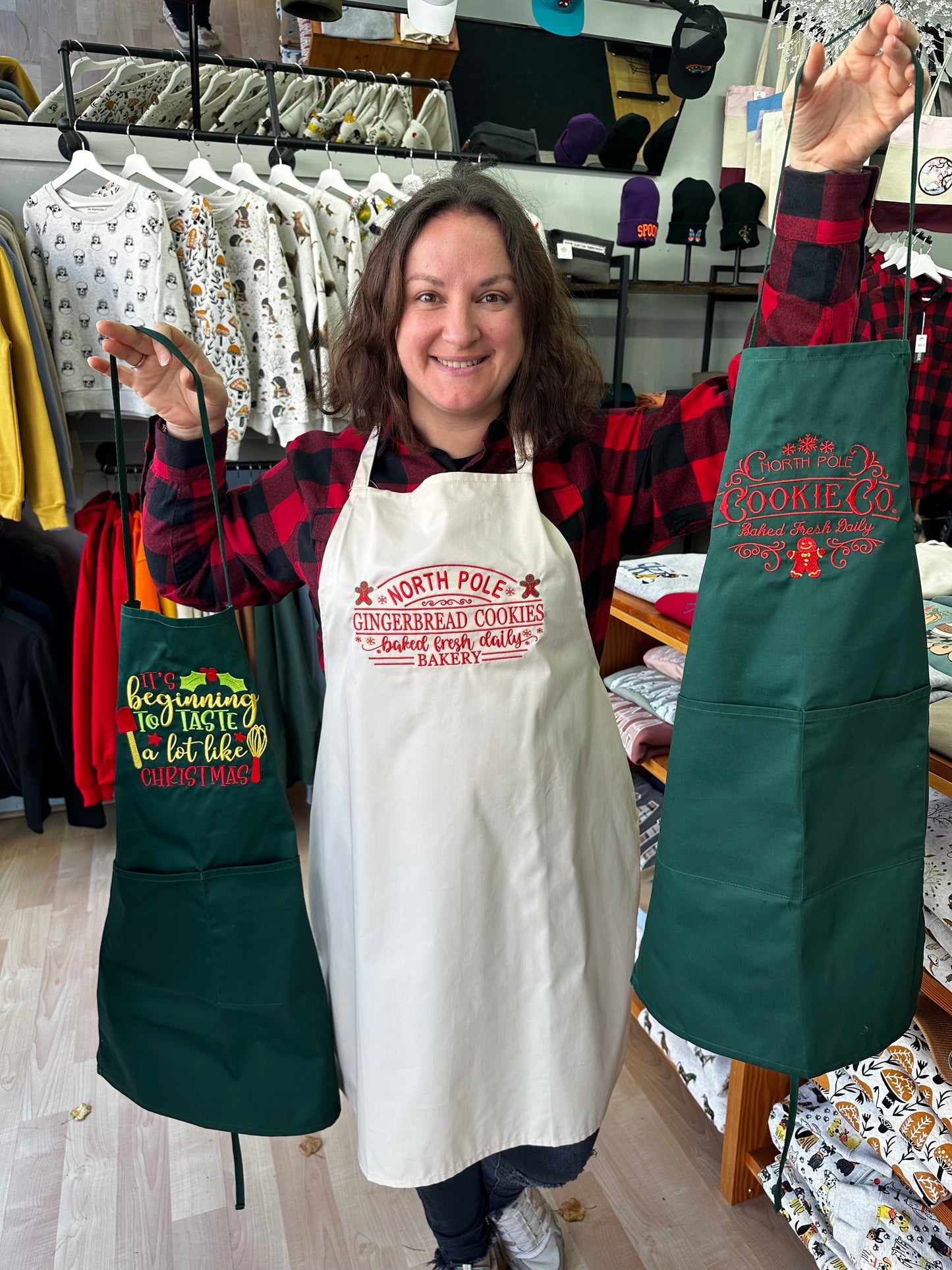 Apron Gingerbread Cookies