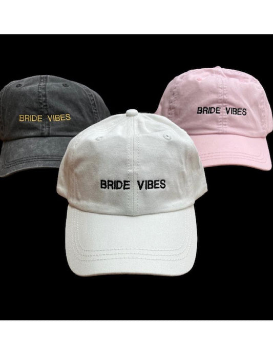 BRIDE VIBES Dad Baseball Hat