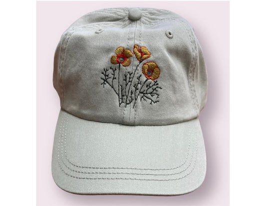 Assortment of Floral "Dad" Baseball Hats